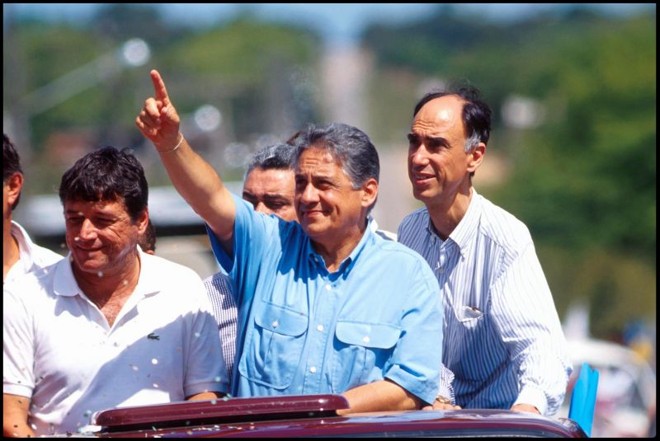 O ex-presidente Fernando Henrique Cardoso |