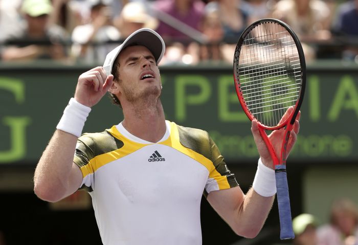 Britânico Andy Murray teve de vencer calor, cansaço e o forte adversário em Miami | Reuters