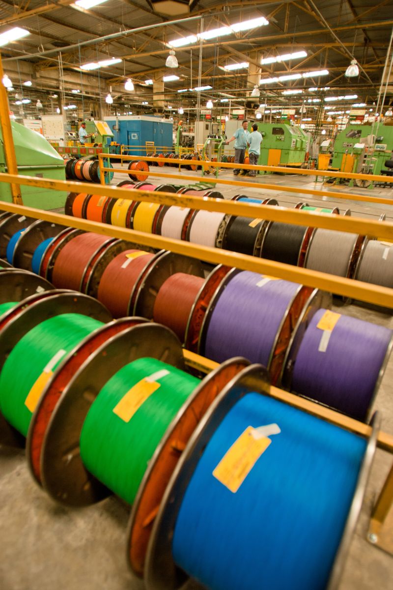 Fábrica da Furukawa em Curitiba, a maior da empresa na AL | Divulgação