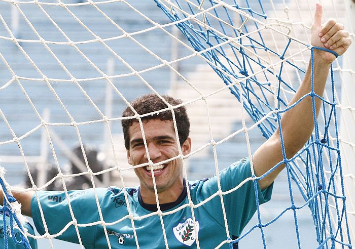 Neílson, destaque do Londrina no Paranaense com nove gols | Roberto Custódio / Jornal de Londrina