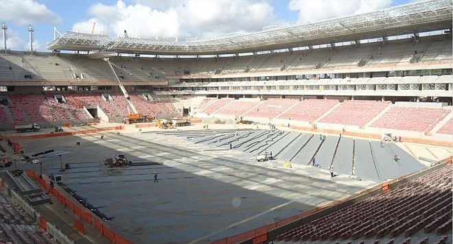 Arena Pernambuco, em Recife (PE) |