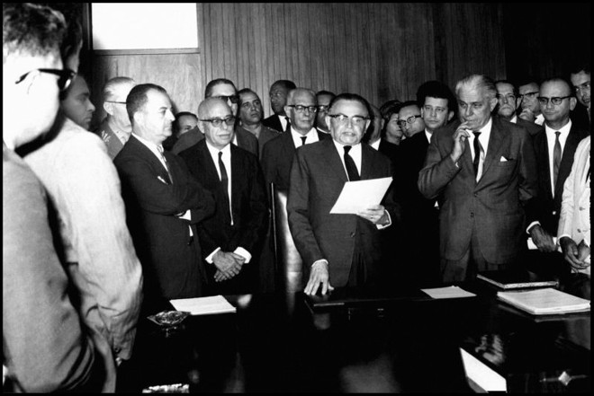 O presidente militar Humberto de Alencar Castelo Branco |