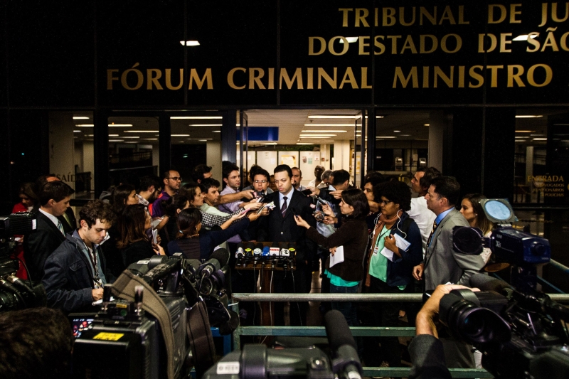 Promotor Fernando Pereira da Silva fala ao fim do julgamento | Eduardo Anizelli / Folhapress