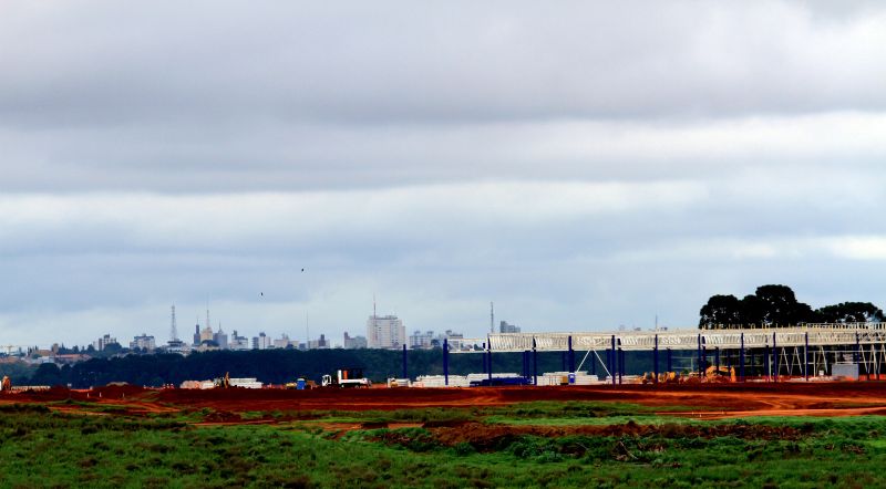 Local onde está sendo levantada a fábrica de caminhões DAF: Ponta Grossa é a bola da vez | Luciano Mendes