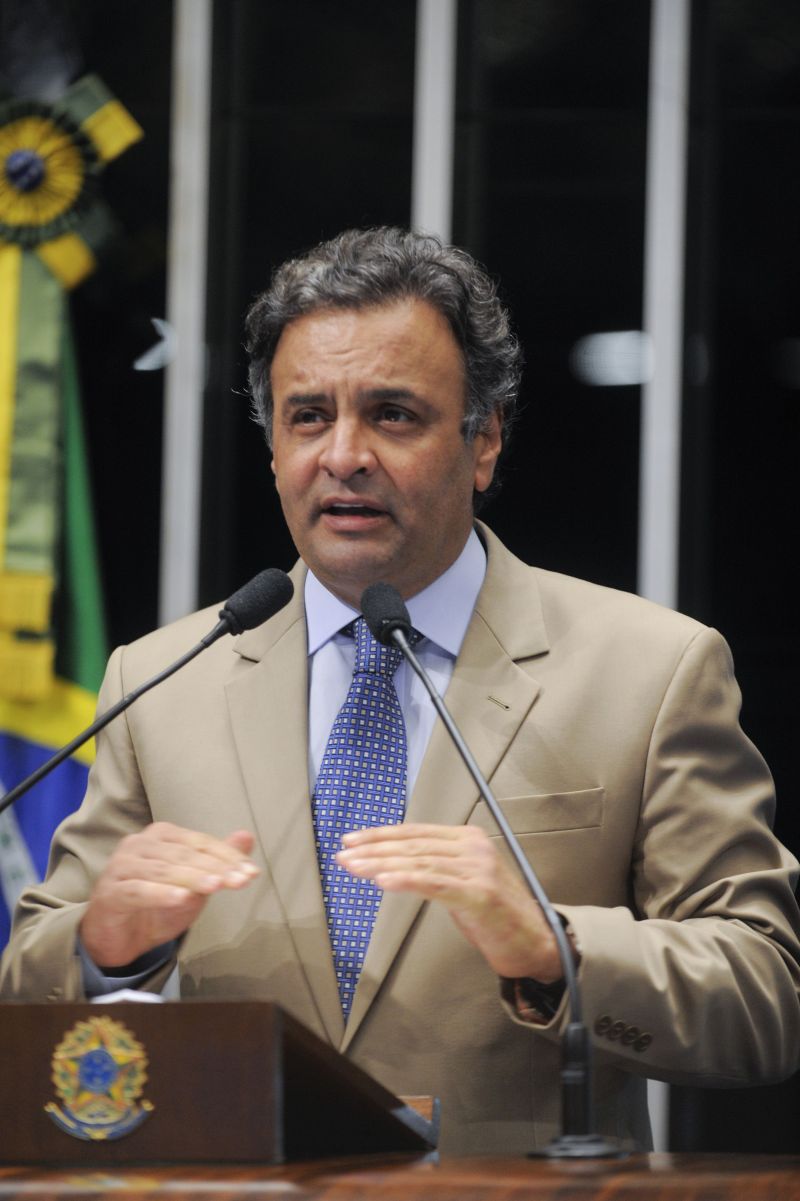 Aécio defende o fim da reeleição e mandatos de cinco anos | Moreira Mariz / Agência Senado