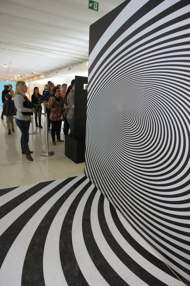 Visitantes fizeram fila tirar fotos | 