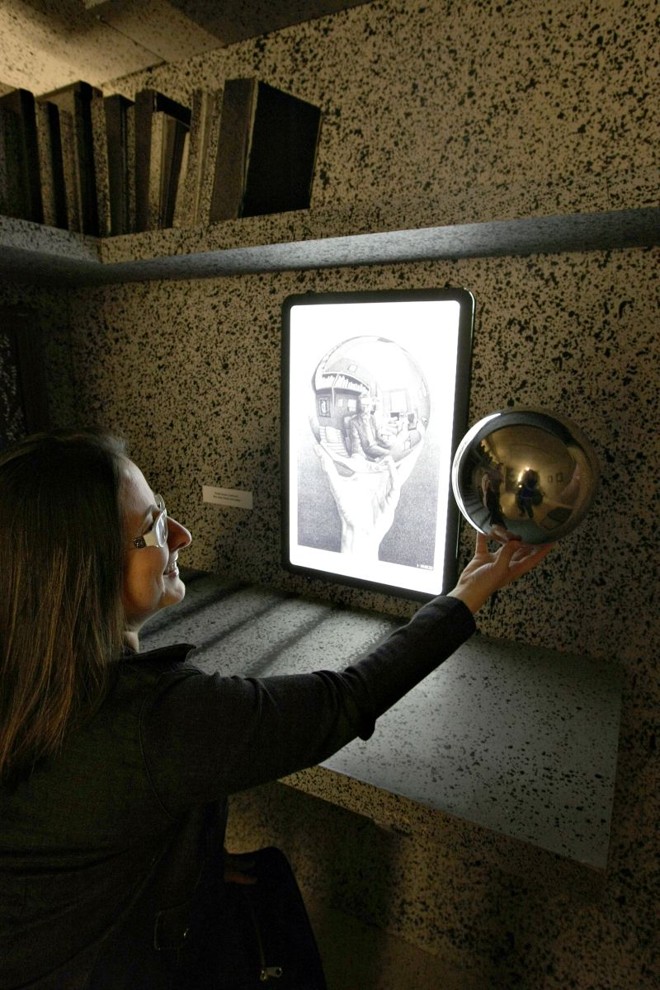 Na imagem, a Casa de Escher |