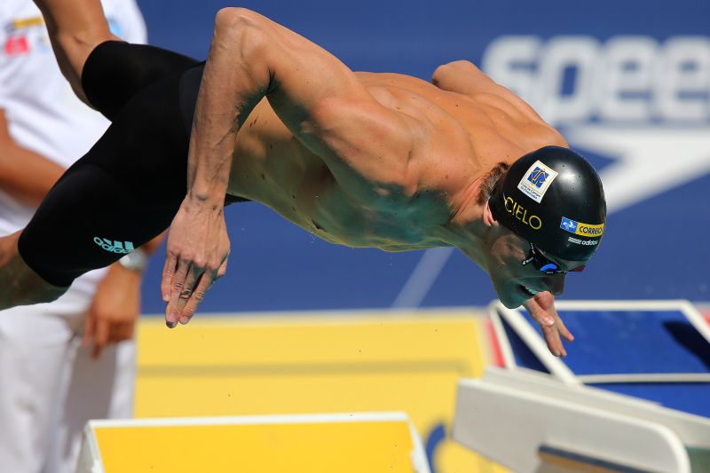 Cesar Cielo conseguiu o índice para o Mundial de Barcelona nos 50m livre | Satiro Sodré / CBDA