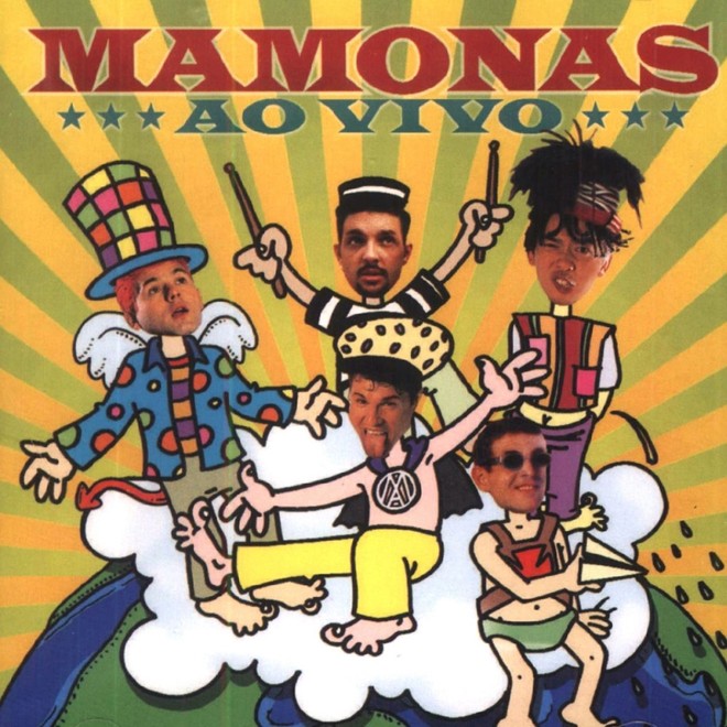 Capa de disco dos Mamonas, mortos em acidente |