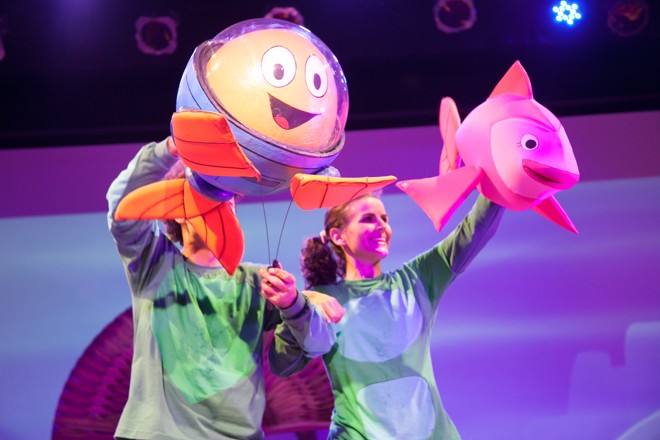 Peça Peixonautas do Guritiba |