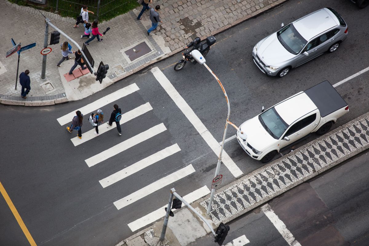 Monitoramento da Setran vai apurar ações necessárias para as áreas com maior índice de atropelamentos em Curitiba | Brunno Covello/Agência de Notícias Gazeta do Povo