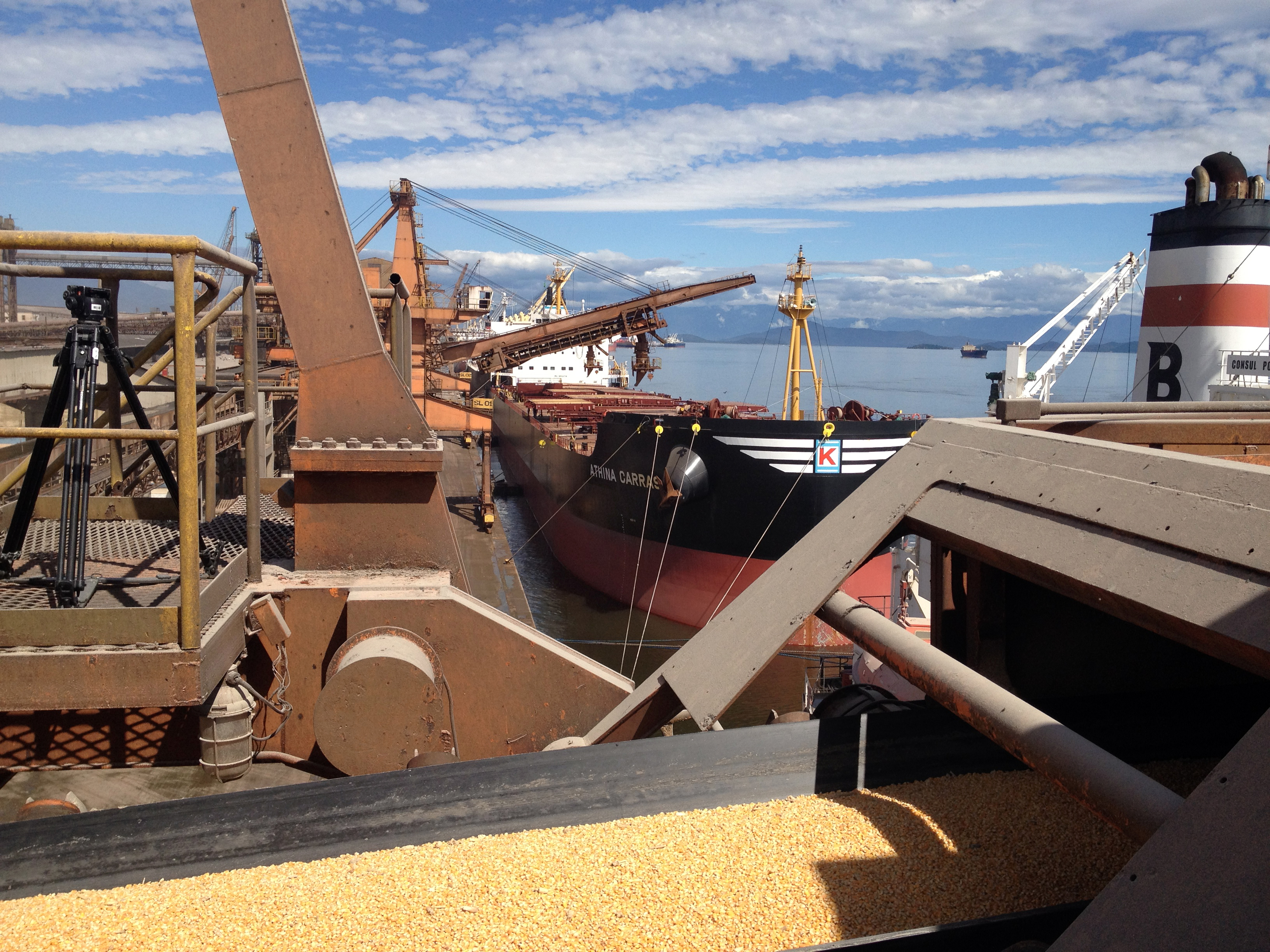 Os portos de Paranaguá e Antonina fecharam o primeiro trimestre de 2013 com 9,46 milhões de toneladas movimentadas | Divulgação/AEN