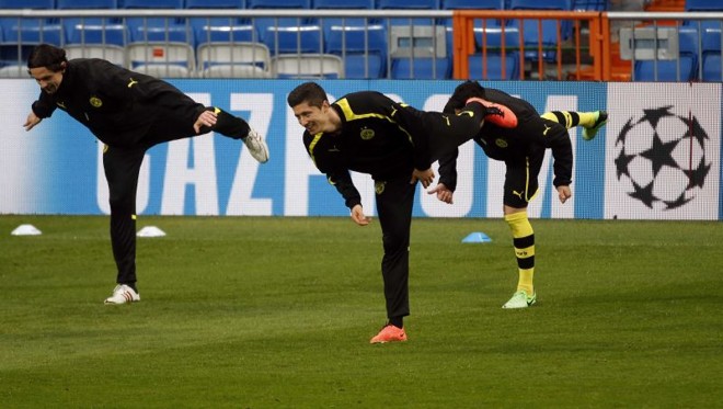 Jogadores do Borussia na véspera da decisão: trabalhar os nervos | 