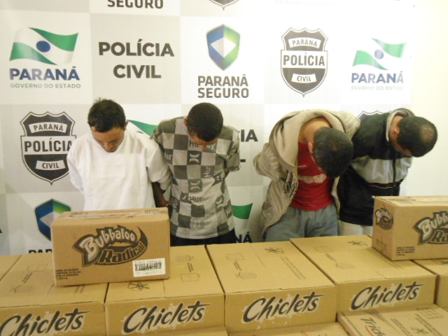 Quatro homens são presos por desvio de cargas | Divulgação / Polícia Civil