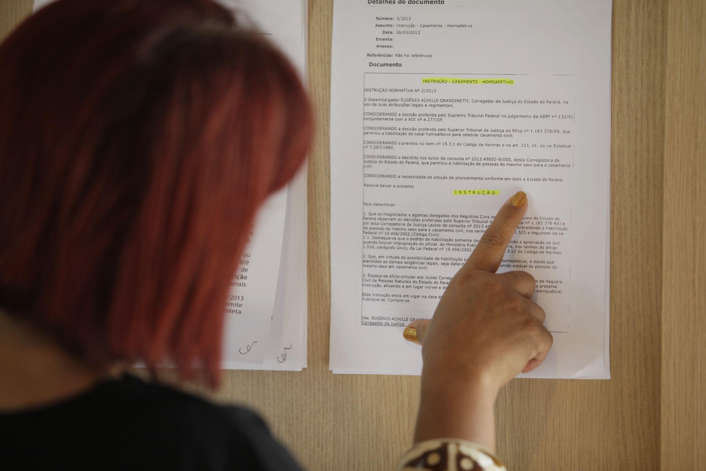 Corregedor determinou que cartórios paranaenses afixem decisão nas portas, o que já é verificado em Maringá | Ivan Amorin / Gazeta Maringá