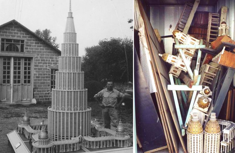 Maquete de Marino Auriti, estará no centro da mostra | Divulgação