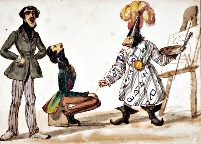 Araújo Porto-Alegre se retratou como artista da aristocracia e 