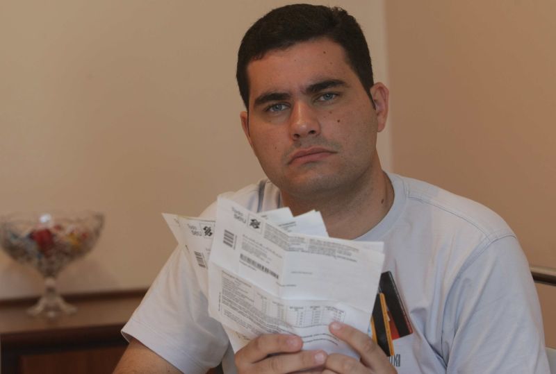 O produtor Julio Glodzienski: dívidas desde o primeiro cartão | Aniele Nascimento/Gazeta do Povo