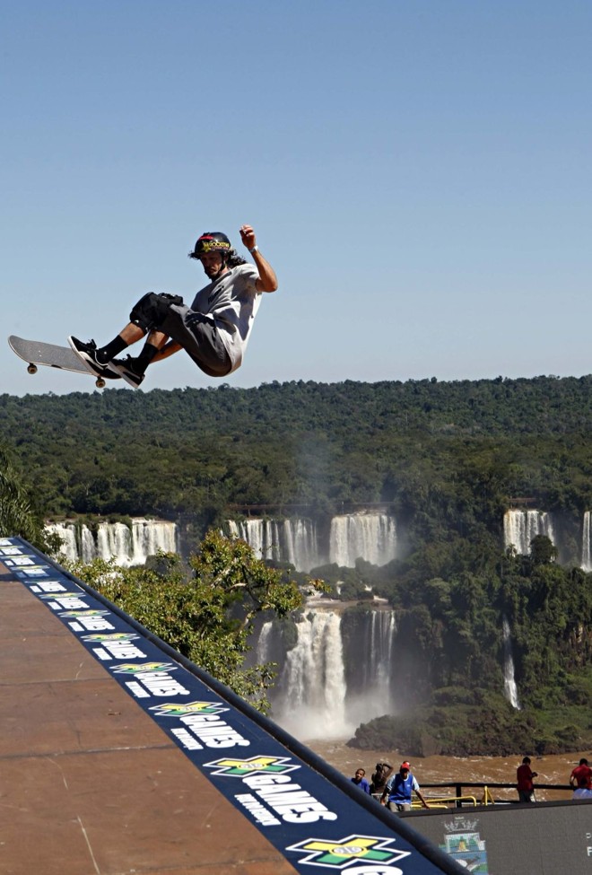 Lasek venceu o skate vertical em Foz |