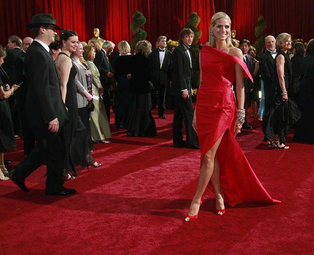 Heidi Klum não agradou com modelo futurista