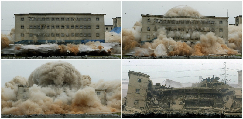 Três prédios do complexo penitenciário foram demolidos para construção de um parque | Paulo Whitaker/RT