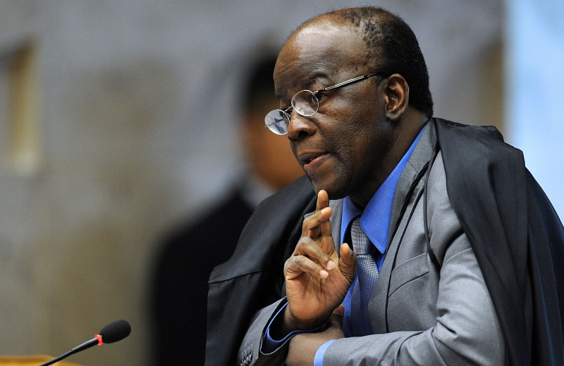 Joaquim Barbosa, presidente do Supremo Tribunal Federal (STF) e do Conselho Nacional de Justiça (CNJ) | Evaristo Sá/AFP