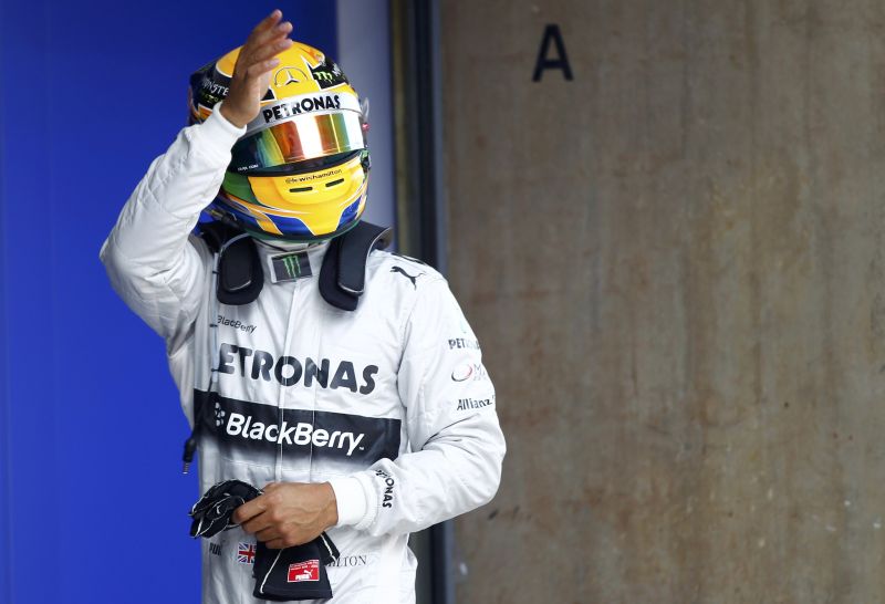 Diferentes estratégias podem fazer a diferença na China, destacou o pole position Lewis Hamilton | Reuters