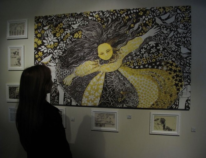 Exposição Ninhos traz obras de artistas paranaenses conceituados, como Denise Roman |