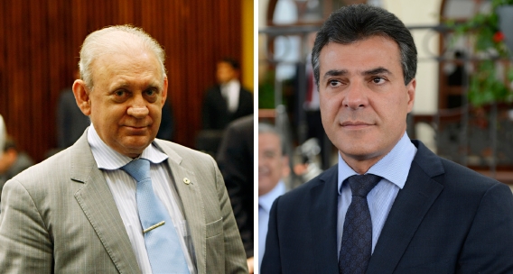 Ademar Traiano (PSDB), deputado e Beto Richa (PSDB), governador | Fotos: Henry Milleo/ Gazeta do Povo e Albari Rosa/ Gazeta do Povo