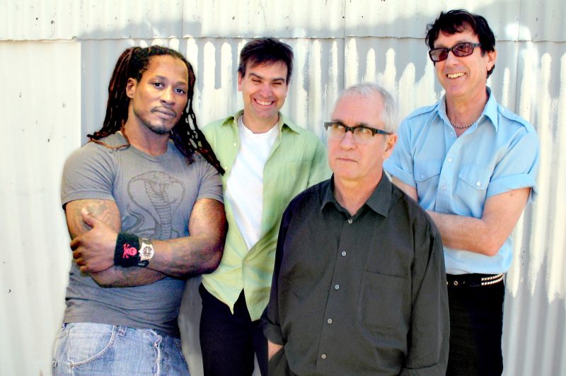 Os músicos D.H. Peligro (bateria), Skip (vocal), Klaus Flouride (baixo) e East Bay Ray (guitarra), recente formação do Dead Kennedys: festa punk no Music Hall | Divulgação