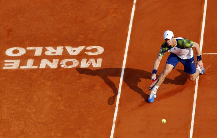Andy Murray não teve trabalho para avançar às oiutavas de final em Mônaco | Eric Gaillard / Reuters