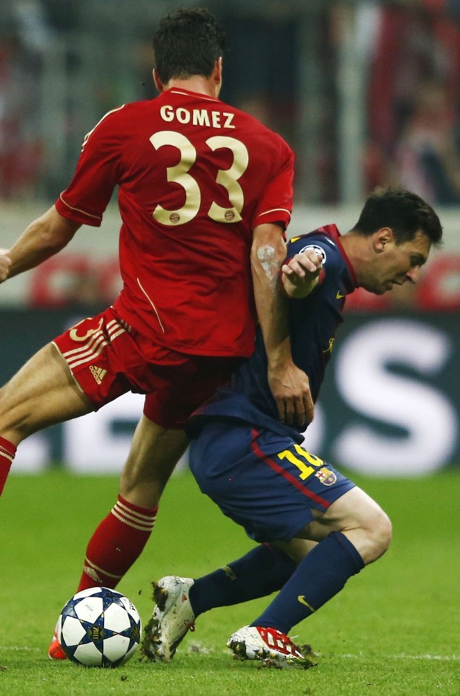 Messi não foi capaz de impedir a goleada do Bayern | 
