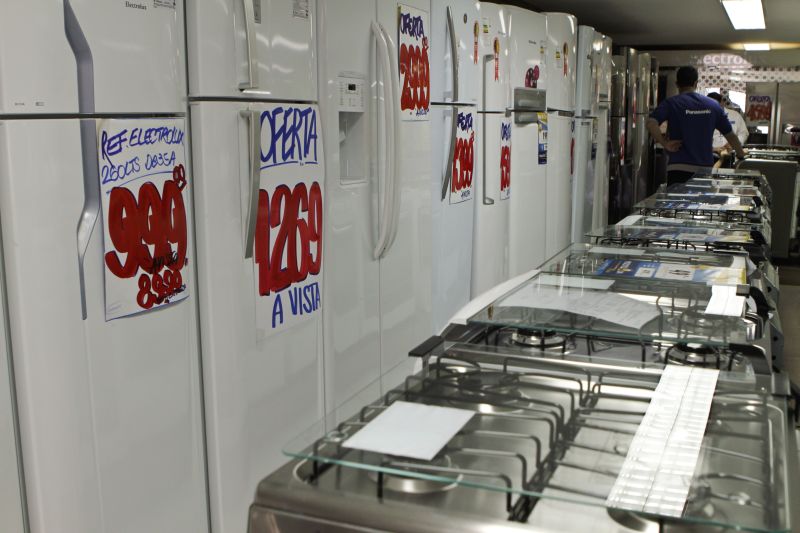 Economia não reage mais a estímulos ao consumo, como a redução de IPI para a linha branca | Roberto Dziura Jr /Gazeta do Povo