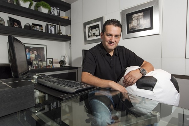 Marcos Malaquias tem uma seleta relação de atletas-clientes |