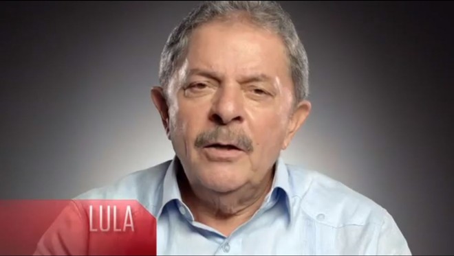 O ex-presidente Lula entrou na campanha do candidato Nicolás Maduro. "Maduro presidente é a Venezuela que Chávez sonhou", diz Lula no vídeo | Reprodução/YouTube