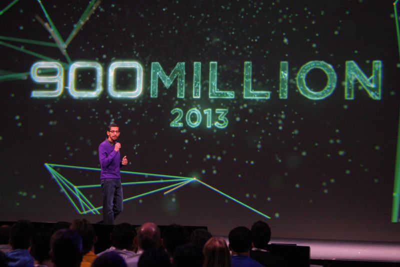 Sundar Pichai, executivo responsável pelo Android, quer volume maior de apps para o sistema | Divulgação