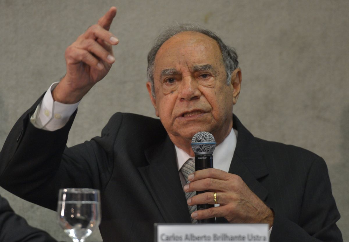 Coronel discutiu com o vereador de São Paulo Gilberto Natalini, que havia relatado à comissão as torturas às quais foi submetido | Wilson Dias/ABr