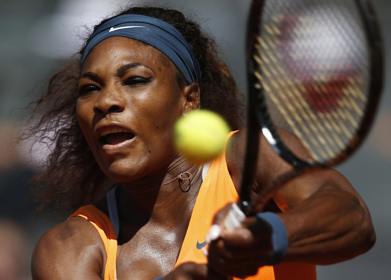 Serena Williams, dos EUA, vence a italiana Sara Errani | REUTERS/Susana Vera