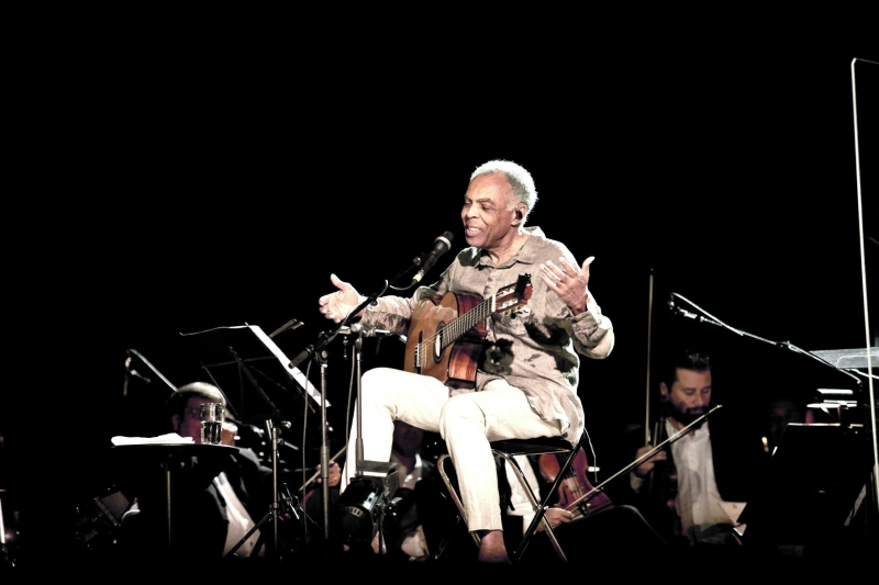 Gil apresenta um retrato de sua carreira no Guairão | Jorge Bispo/Divulgação