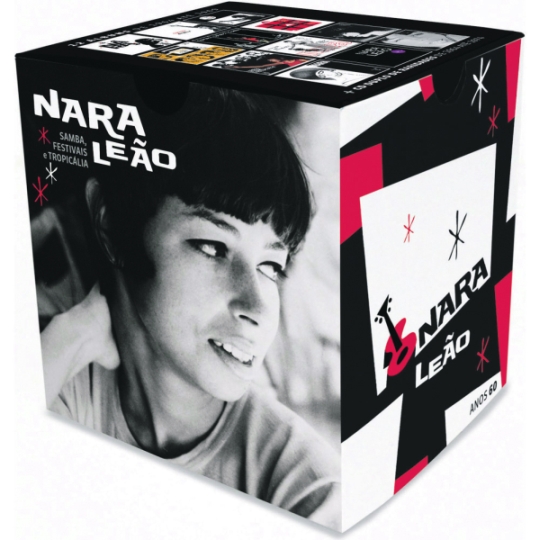 Caixa:Nara Leão Samba, Festivais e Tropicália-Nara Leão. Universal Music, R$ 235 (preço médio). MPB | Divulgação