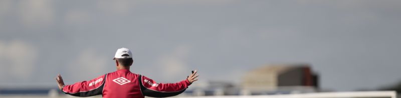 Meio brincando, meio falando sério, o técnico Ricardo Drubscky disse que estava louco para ver o fim do sub-23 | Daniel Castellano/ Gazeta do Povo
