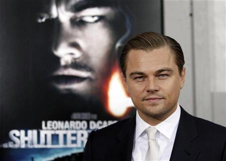 Ator Leonardo DiCaprio em estreia do suspense "Shutter Island" em Nova York | Reuters