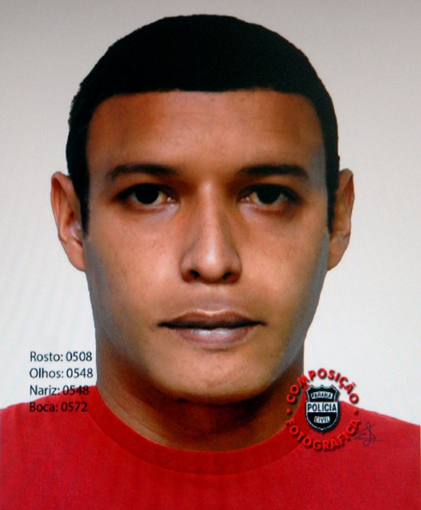 Polícia divulga retrato falado de suspeito de homicídio | Divulgação / Polícia Civil