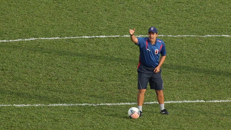 Dado Cavalcanti, técnico paranista, espera minimizar a falta de conjunto da equipe | Daniel Castellano/ Gazeta do Povo
