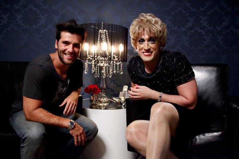 A Senhora dos Absurdos já recebeu o ator Bruno Gagliasso | Samuel Kobayashi/Divulgação