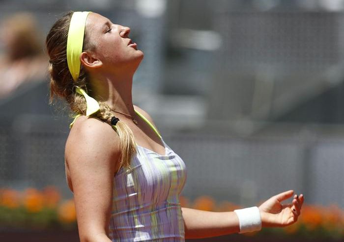 Victoria Azarenka lamenta eliminação no Torneio de Madrid | Juan Carlos Hidalgo / EFE