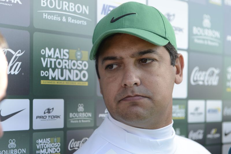 Marquinhos Santos, técnico do Coritiba, diz que não fará mais testes na escalação do time | Henry Milléo/ Gazeta do Povo