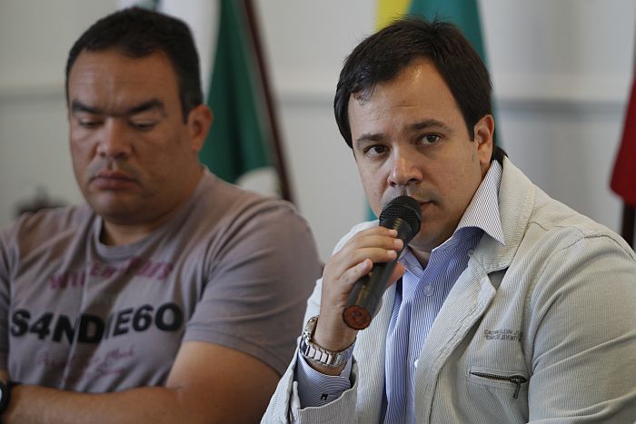 Dado Cavalcanti foi apresentado nesta quarta-feira no Paraná | Aniele Nascimento / Gazeta do Povo