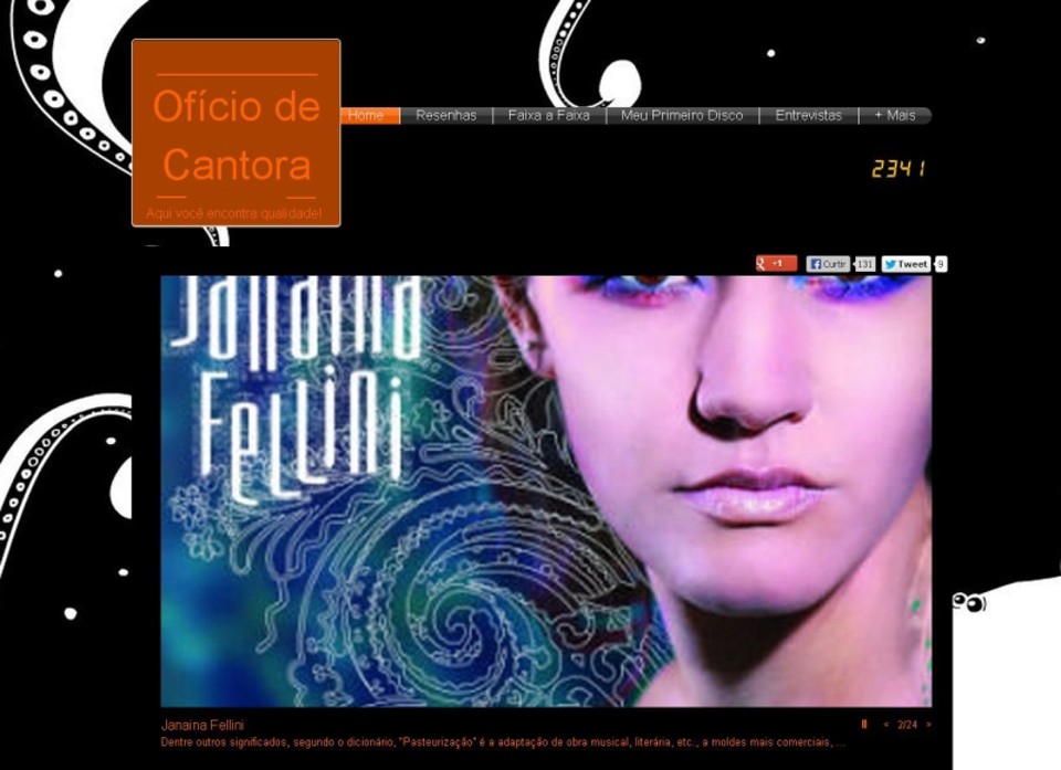 Janaina Fellini é uma das artistas do site Ofício de Cantora | Divulgação
