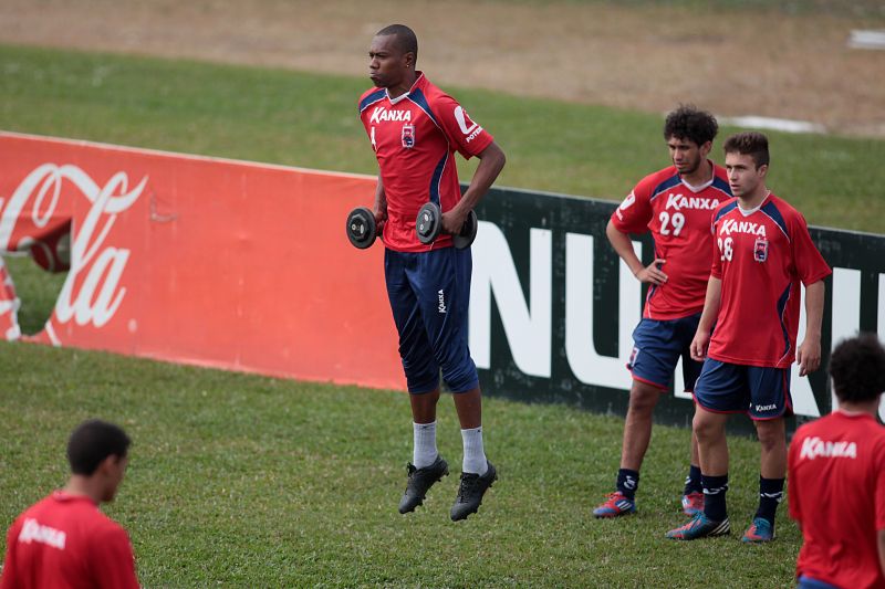 O zagueiro Brinner volta ao Paraná após dois anos | Marco André Lima / Tribuna